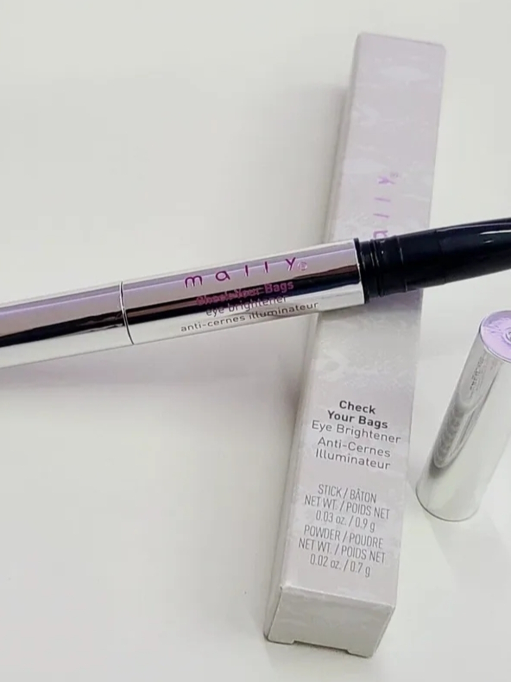 Mally Beauty Check Your Bags Eye Brightener - Lavender Pink Tone